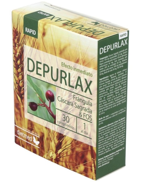 Depurlax 30 Comprimidos De Dietmed