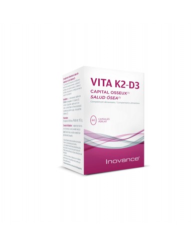 Vitamina K2 D3 60 Perlas De Ysonut