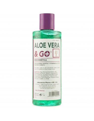 Gel De Aloe Vera & Go 250 Ml De Pharma%26Go