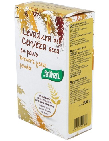 Levadura De Cerveza En Polvo 250 Gramos Santiveri