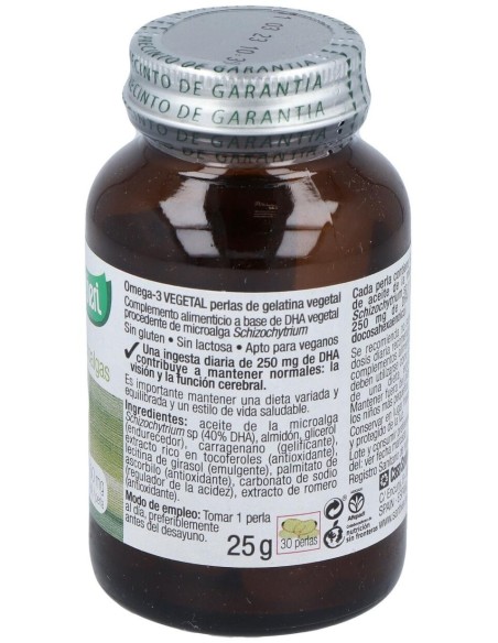 Dha Vegetal 30 Perlas de Santiveri