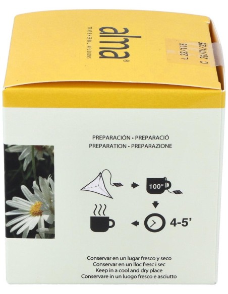 Manzanilla Infusion 15Piramides. Eco Vegan Alma Home