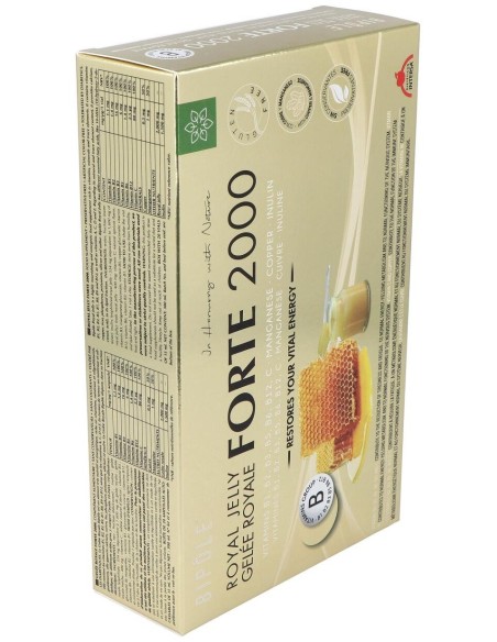 Bipole Jalea Real Forte 2000 20 ampollas de Intersa