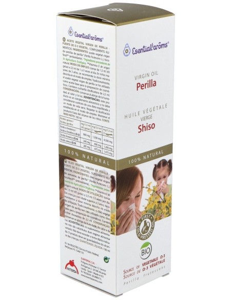 Aceite Vegetal Perilla Bio 100 ml | Esential Aroms Natural
