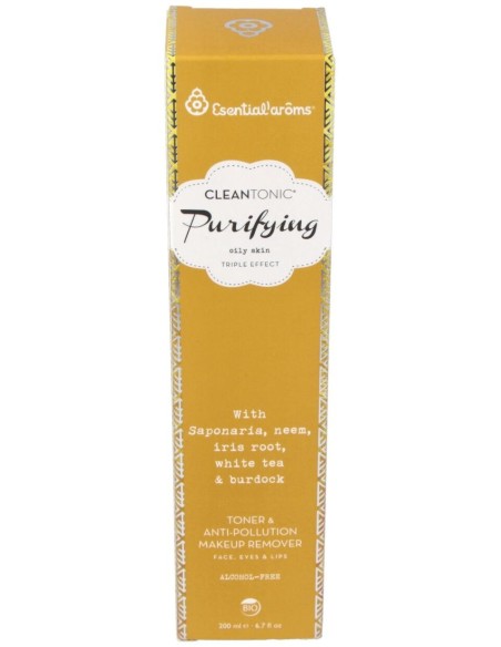 Cleantonic Purifying 200 ml Esential Aroms para Piel Mixta