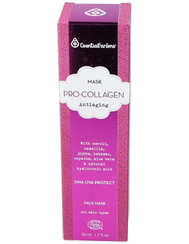Pro-Collagen Mascarilla Facial Antiedad 50Ml. de Esential Aroms