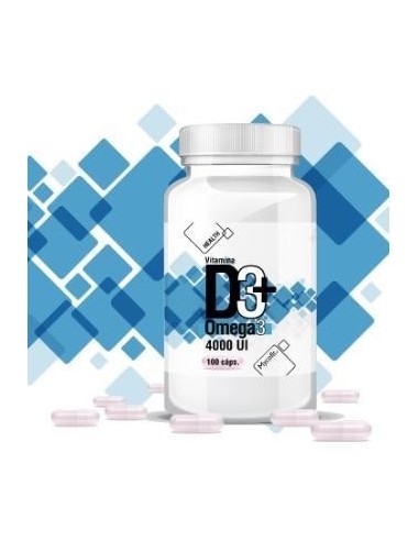 Vitamina D3 4000Ui + Omega 3 100 cápsulas Mycofit eficaz