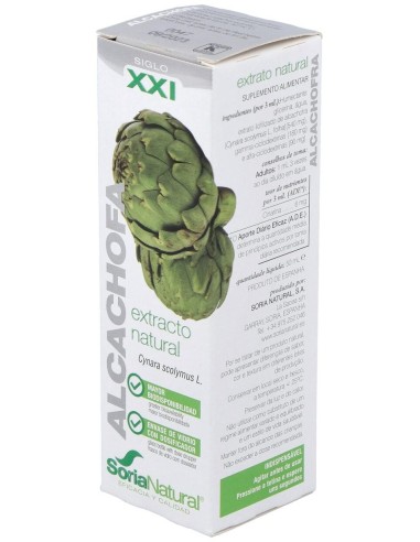 Ext. Alcachofa Xxi 50Ml. S/Al de Soria Natural