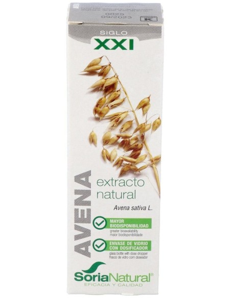 Ext. Avena Xxi 50Ml. S/Al de Soria Natural
