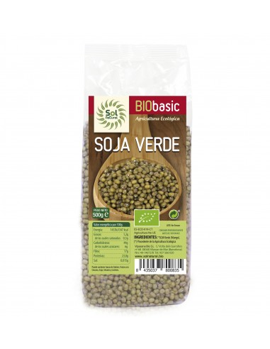 Soja Verde Bio 500 G De Solnatural