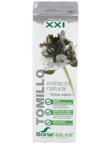 Ext. Tomillo Xxi 50Ml. S/Al de Soria Natural