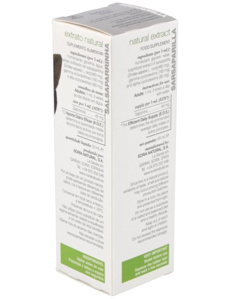 Pack 3X2 Ext. Zarzaparrilla Xxi 50Ml. S/Al de Soria Natural.
