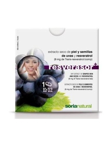Resverasor Plus 28 Comprimidos de Soria Natural