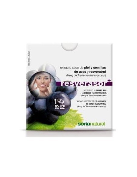 Resverasor Plus 28 Comprimidos de Soria Natural