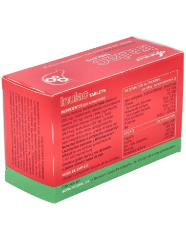 Inulac Tabletas 30 Comprimidos de Soria Natural