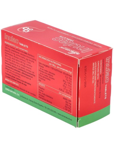 Inulac Tabletas 30 Comprimidos de Soria Natural