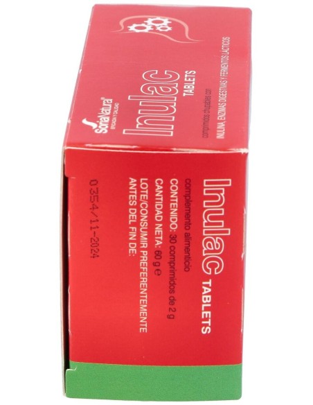 Inulac Tabletas 30 Comprimidos de Soria Natural