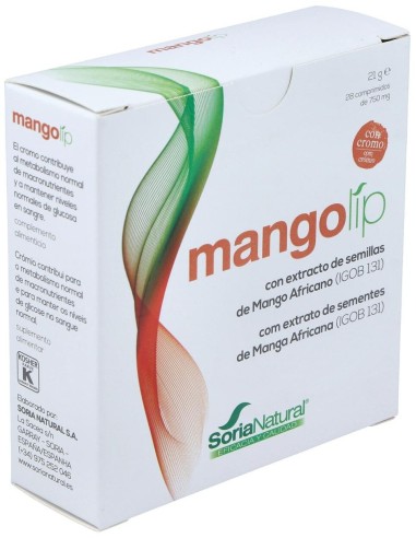 Mangolip 28 Comprimidos de Soria Natural