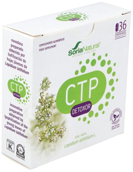 Ctp 36 Comprimidos de Soria Natural