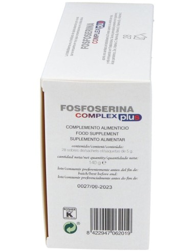 Fosfoserina Complex Plus 28S Sobres de Soria Natural