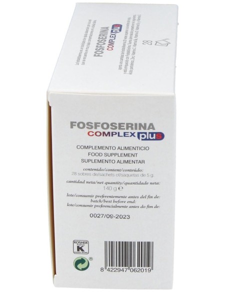 Fosfoserina Complex Plus 28S Sobres de Soria Natural