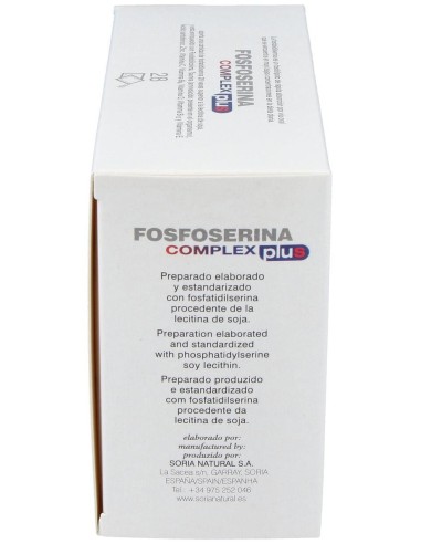 Fosfoserina Complex Plus 28S Sobres de Soria Natural