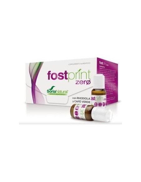 Fost Print Zero Con Rhodiola-Cafe Verde 15Viales. de Soria Natural