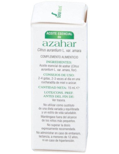Esencia de Azahar 15Ml. de Soria Natural