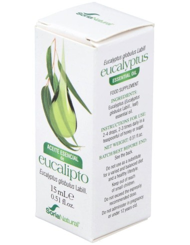 Aceite Esencial de Eucalipto 15 ml de Soria Natural