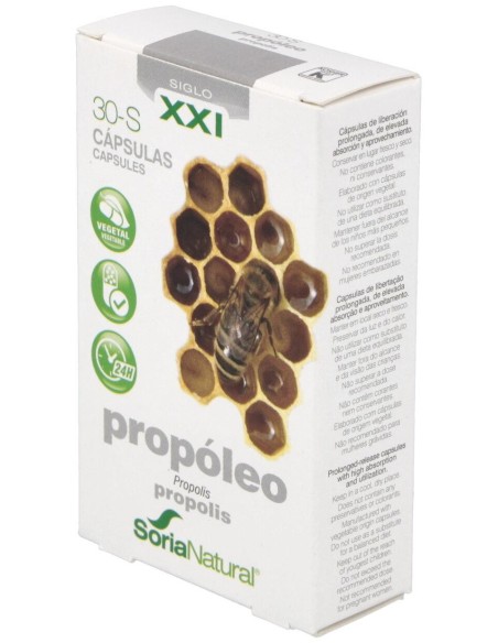 Propoleo 30 capsulas de Soria Natural