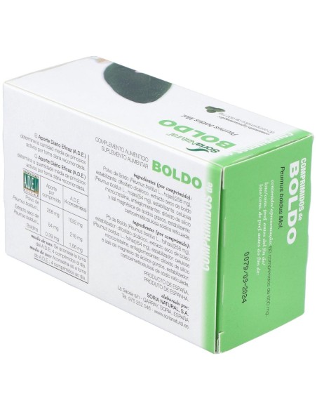 Boldo 60 Comprimidos de Soria Natural