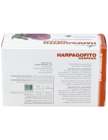 Harpagofito 60 Comprimidos de Soria Natural