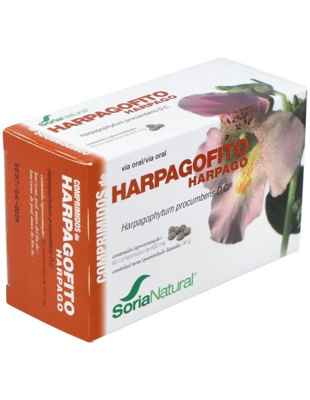 Harpagofito 60 Comprimidos de Soria Natural