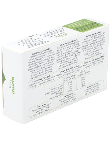 Diurin Xxi V.Oro 30 Caps  Soria Natural, Salud Natural