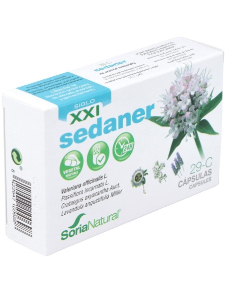 Sedaner 30 capsulas de Soria Natural