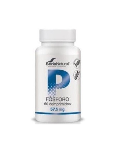 Fósforo Liberación Sostenida 1450mg 60 Comp Soria Natural