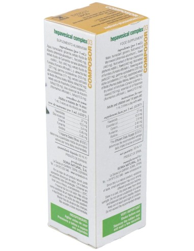 Composor 3 Hepavesical Complex Xxi 50Ml. de Soria Natural
