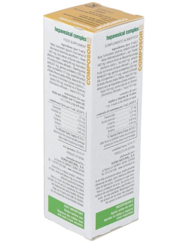 Composor 3 Hepavesical Complex Xxi 50Ml. de Soria Natural