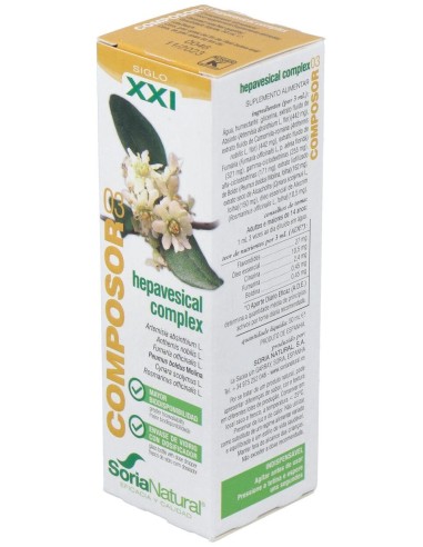 Composor 3 Hepavesical Complex Xxi 50Ml. de Soria Natural