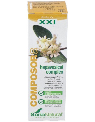 Composor 3 Hepavesical Complex Xxi 50Ml. de Soria Natural