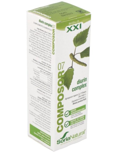 Composor 7 Diurin Complex Xxi 50Ml. de Soria Natural
