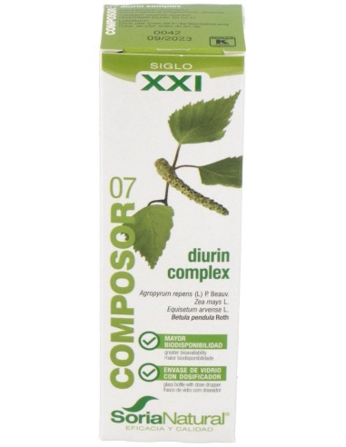 Composor 7 Diurin Complex Xxi 50Ml. de Soria Natural