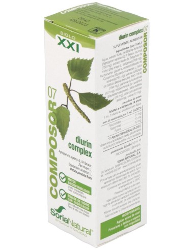 Composor 7 Diurin Complex Xxi 50Ml. de Soria Natural