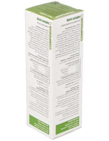 Composor 7 Diurin Complex Xxi 50Ml. de Soria Natural