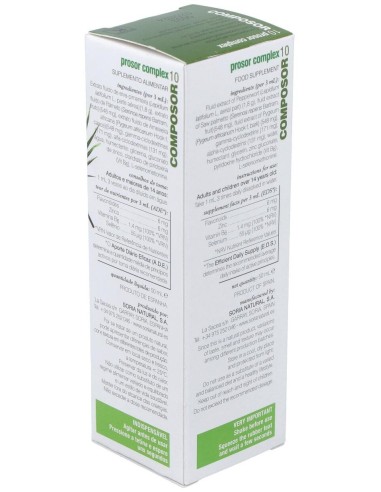 Composor 10 Prosor Complex Xxi 50Ml. de Soria Natural