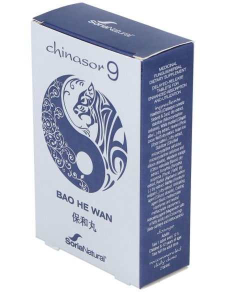 Chinasor 9 Bao He Wan 30 Comprimidos de Soria Natural