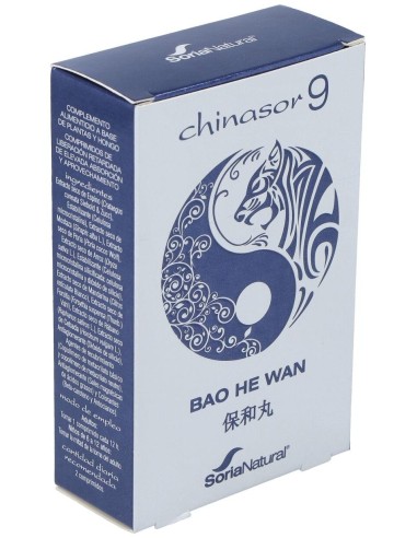 Chinasor 09 Bao He Wan 30 Comprimidos de Soria Natural