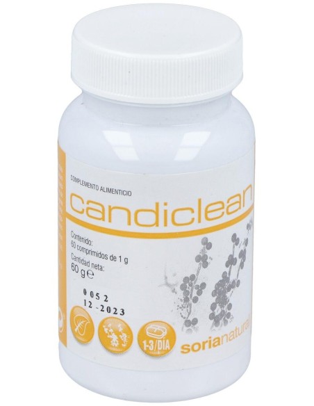 Candiclean Candidas 60 Comprimidos de Soria Natural