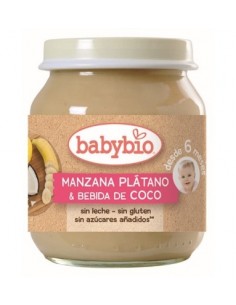 Manzana Platano Coco 130 G De Babybio