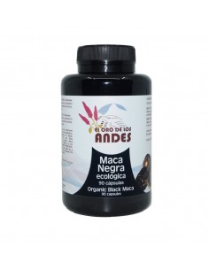 Maca Negra 90 Capsulas (700 Mg) De Oro Andes